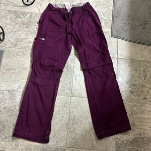 koi Women's Straight Leg Pants - Purple